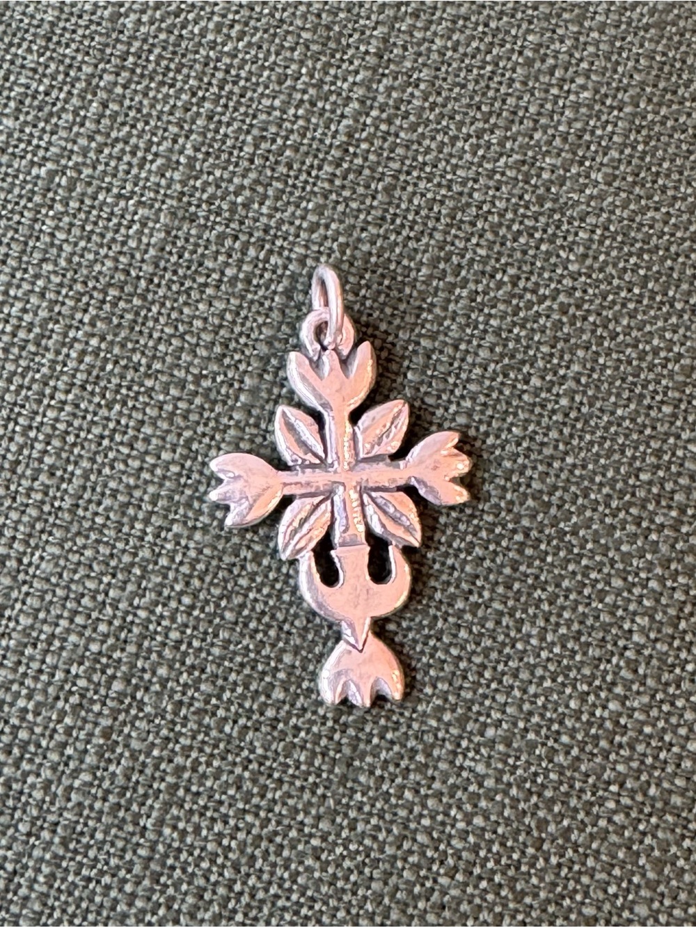 James Avery Sterling Silver Cross Pendant - Picture 2 of 5